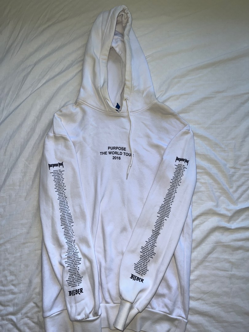 Purpose the world online tour 2016 hoodie