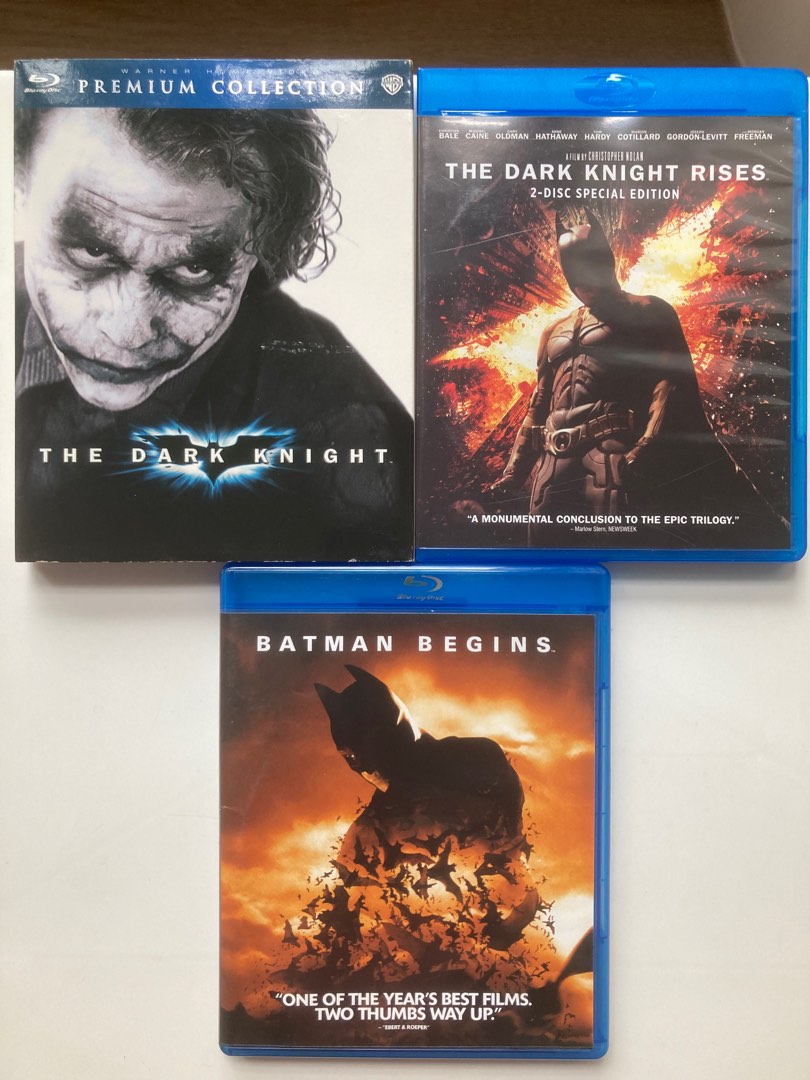  The Dark Knight Trilogy Batman Begins The Dark Knight