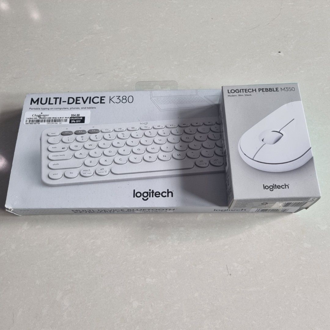 BN Logitech Wireless Keyboard [K380] and Mouse [M350], Computers & Tech ...