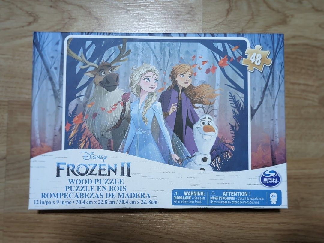 Frozen discount wooden puzzle