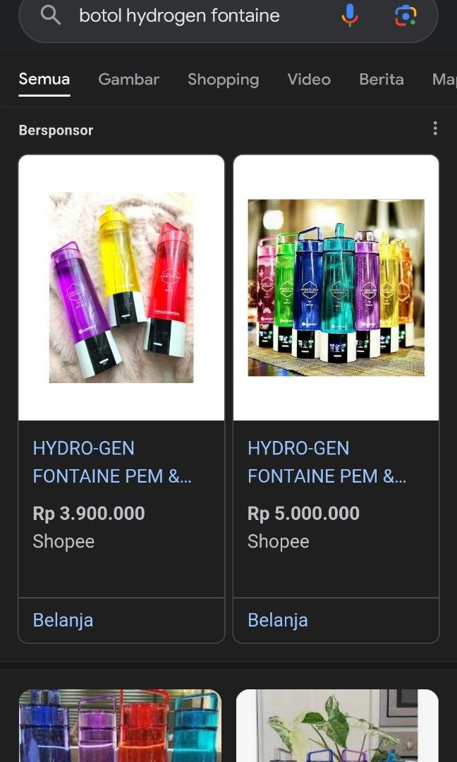 botol Hidrogen / botol Hydrogen (BISA UNTUK OKSIGEN) BOX & BUKU PANDUAN ...