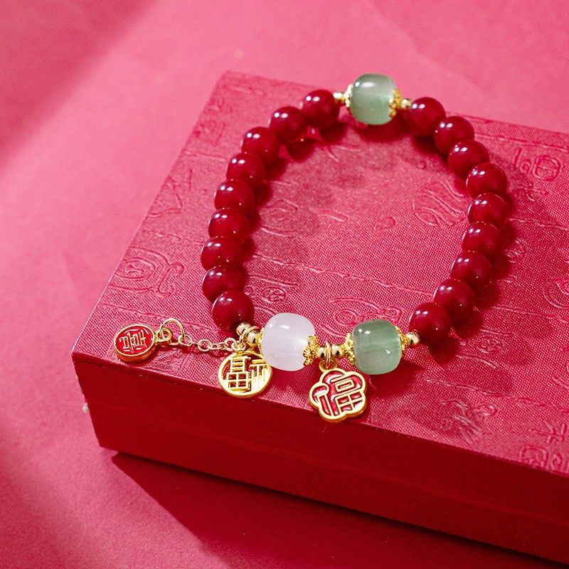 Chinese clearance bracelets red