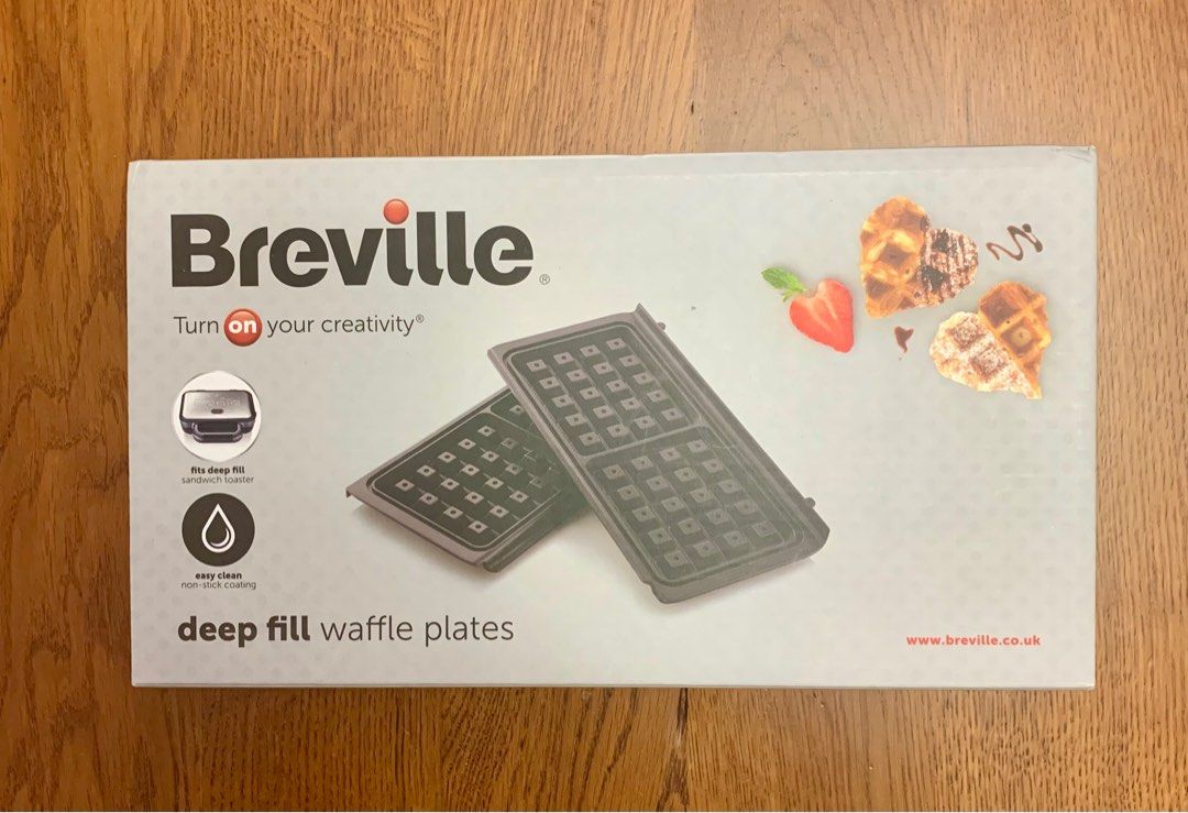Breville Waffle Plates VST079 for deep fill toastie maker, TV & Home