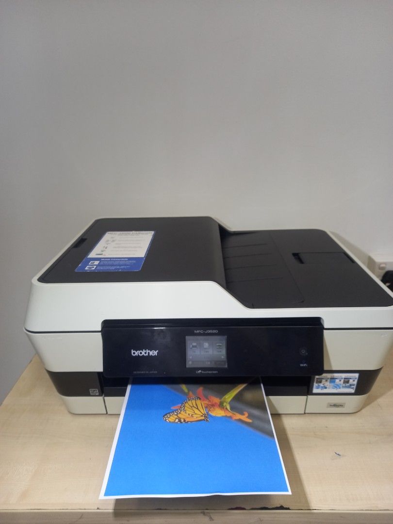 Brother Printer MFCJ3520 ( Original new brother cartridge, ink can be