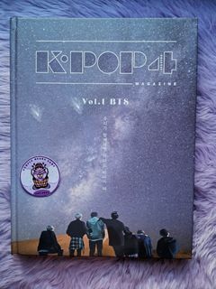 BTS RARE FINDS ❗ KPOP VOL 4 HARD COVER MAGAZINE (RARE)