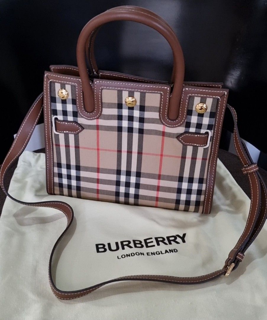 BURBERRY Handbag & Sling Bag 2-Way, Luxury, Bags & Wallets on 