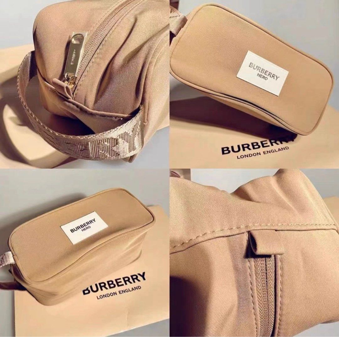 Burberry Perfume Cosmetic Makeup Toiletry Pouch