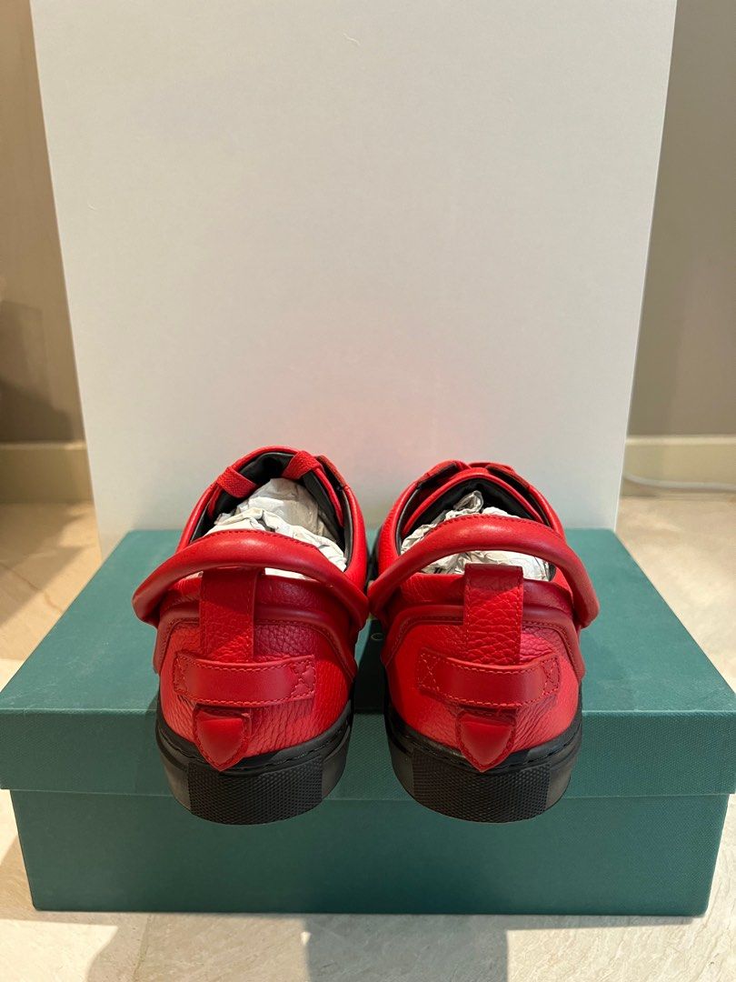 PRICE DROPP LIKE NEW BUSCEMI 50mm SNEAKERS Full Leather Men s Fashion Footwear Sneakers on Carousell