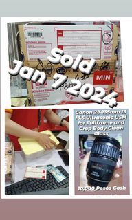 Canon 28-135mm IS Macro Ultrasonic EF Lens 

7,500 CASH 
Caloocan city 
Good item