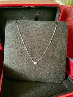 Cartier solitaire cheap diamond necklace