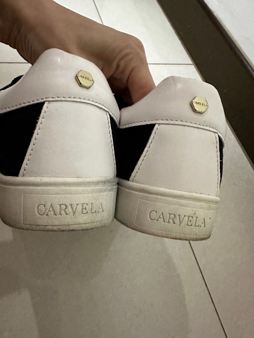 Carvela shoes black and white