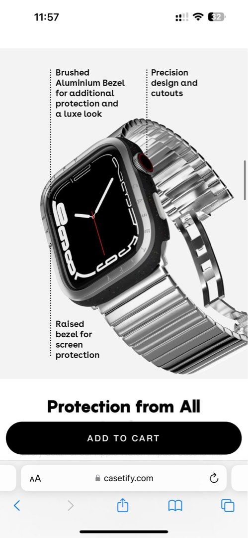 Casetify apple online watch case