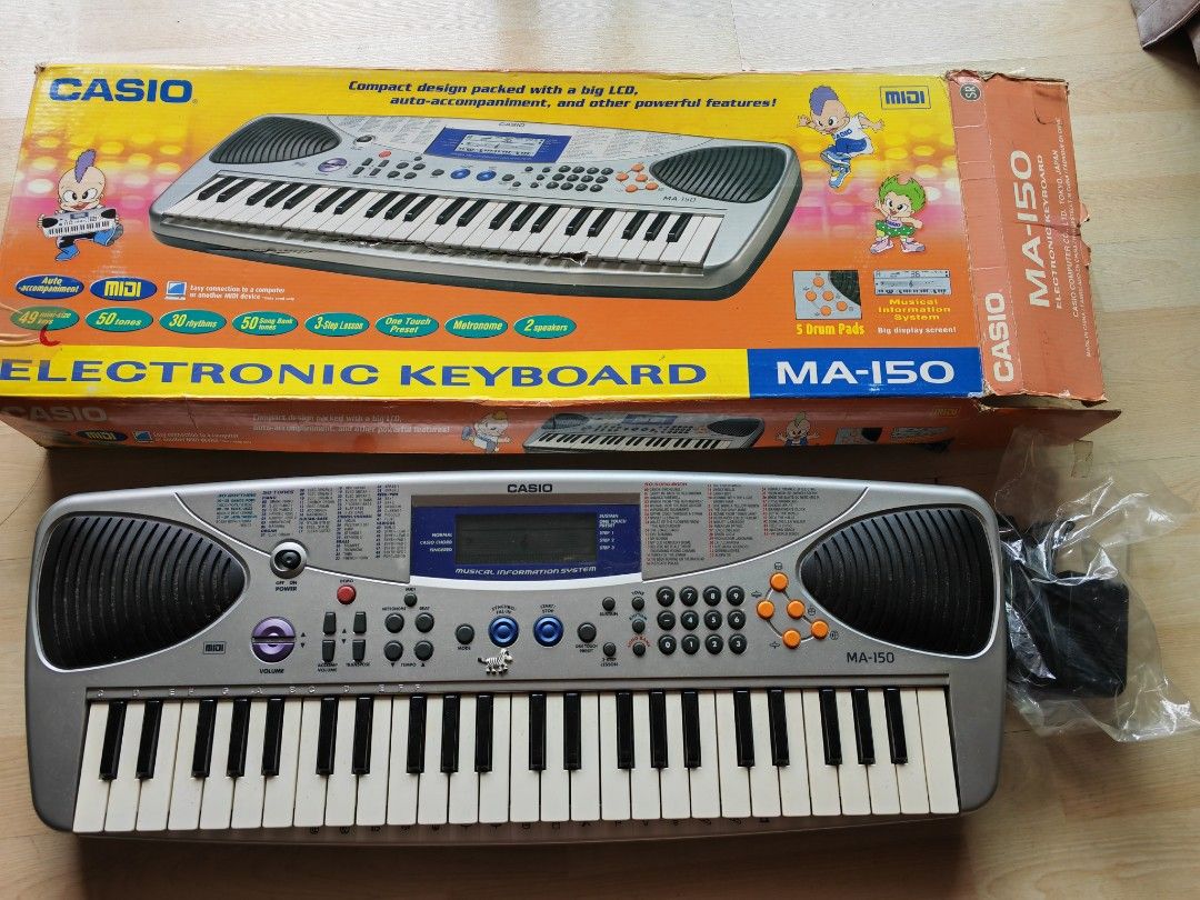 Casio piano hotsell ma 150