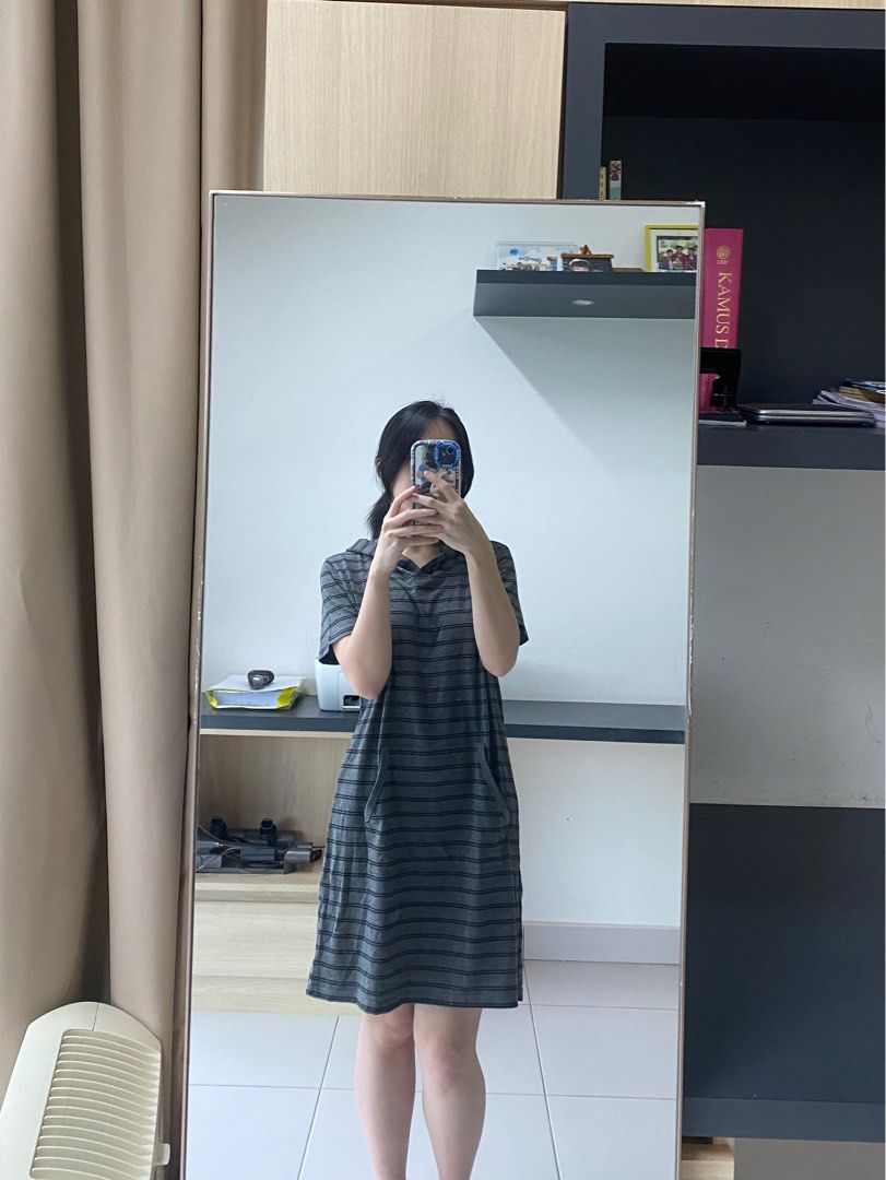 Casual store hoodie dress