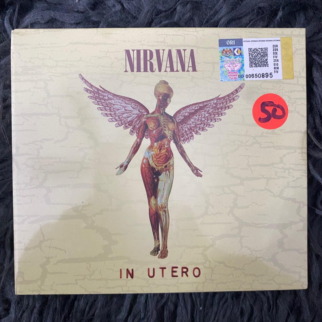 CD NIRVANA In Utero, Hobbies & Toys, Music & Media, CDs & DVDs on Carousell