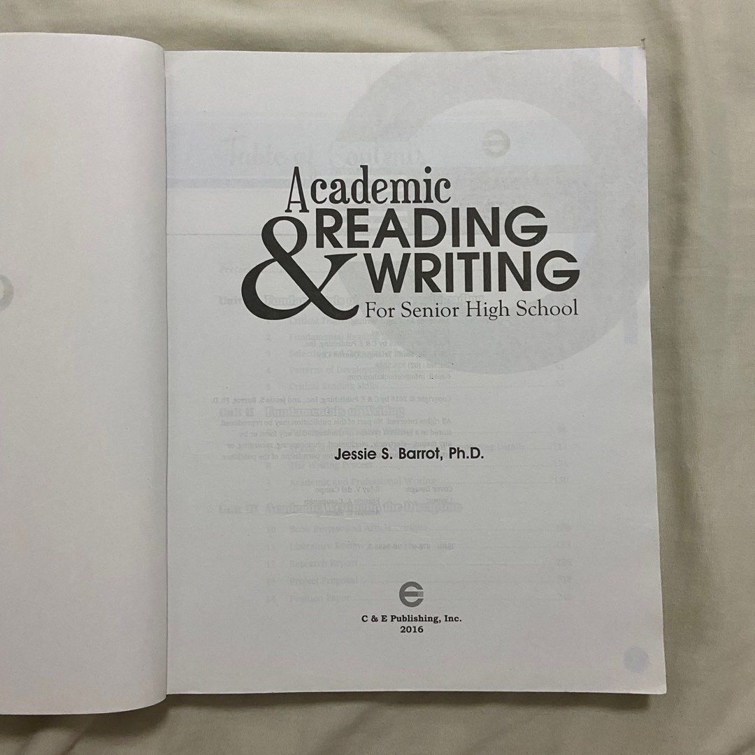 C&e Academic Reading & Writing 2016, Hobbies & Toys, Books & Magazines ...