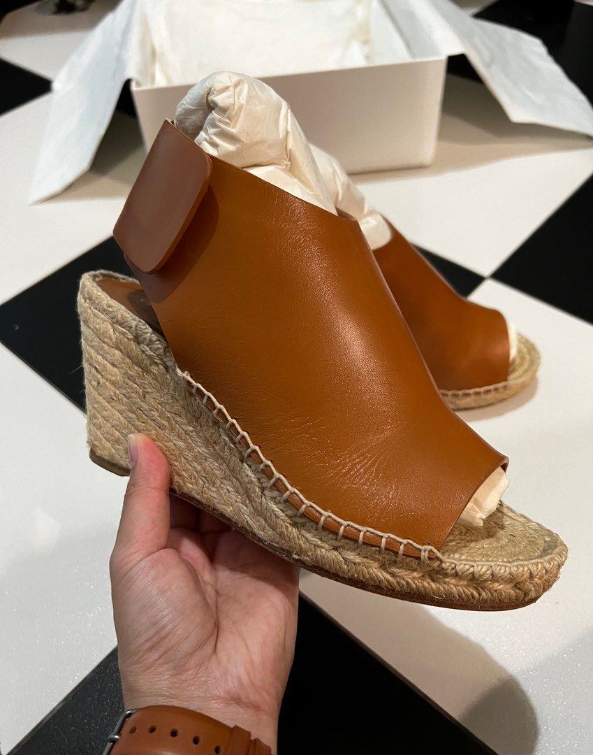 Celine espadrille wedge new arrivals sandals