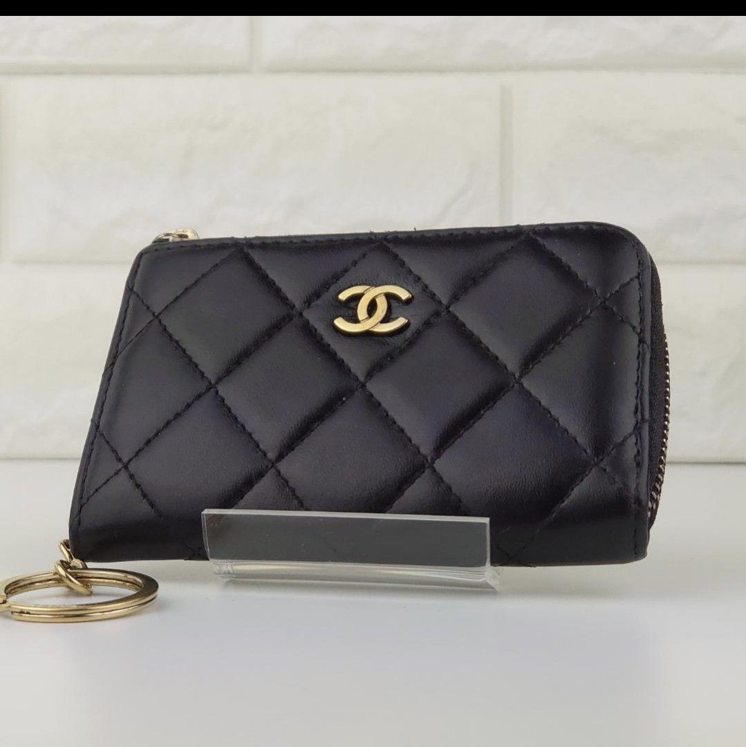 Chanel keychain coin purse online