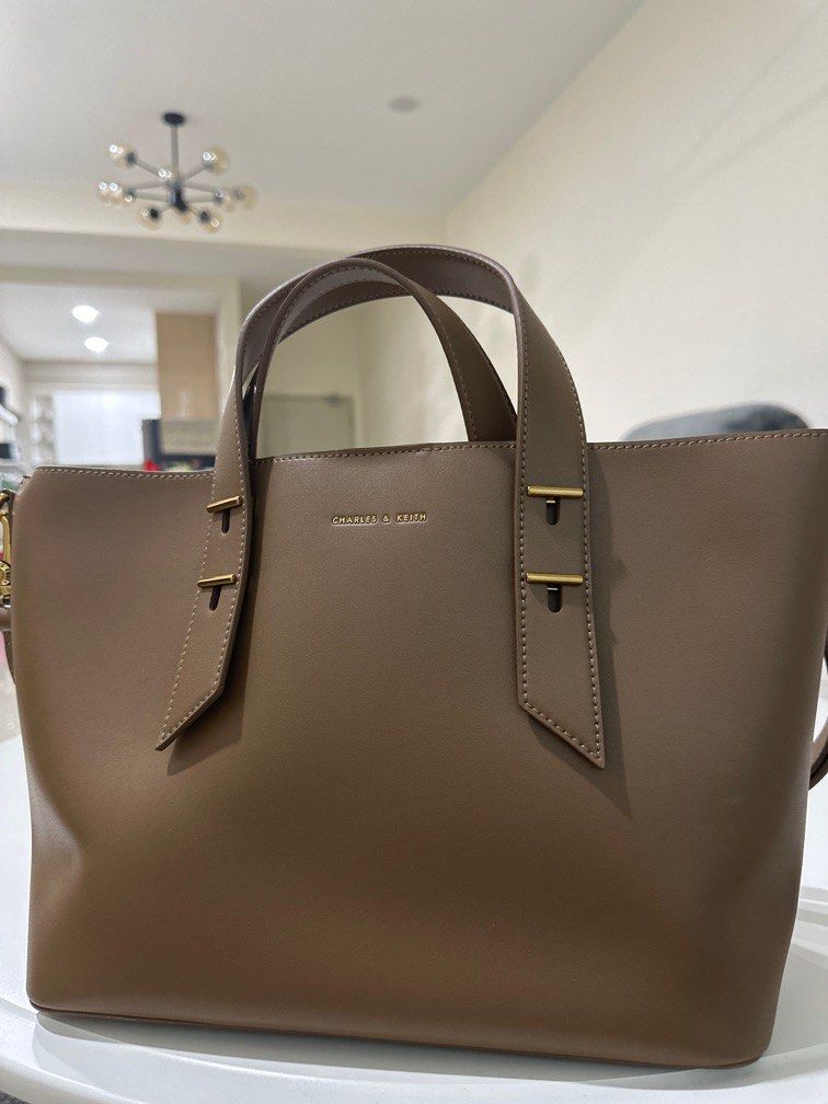 Charles & keith embellished slouchy 2025 handbag