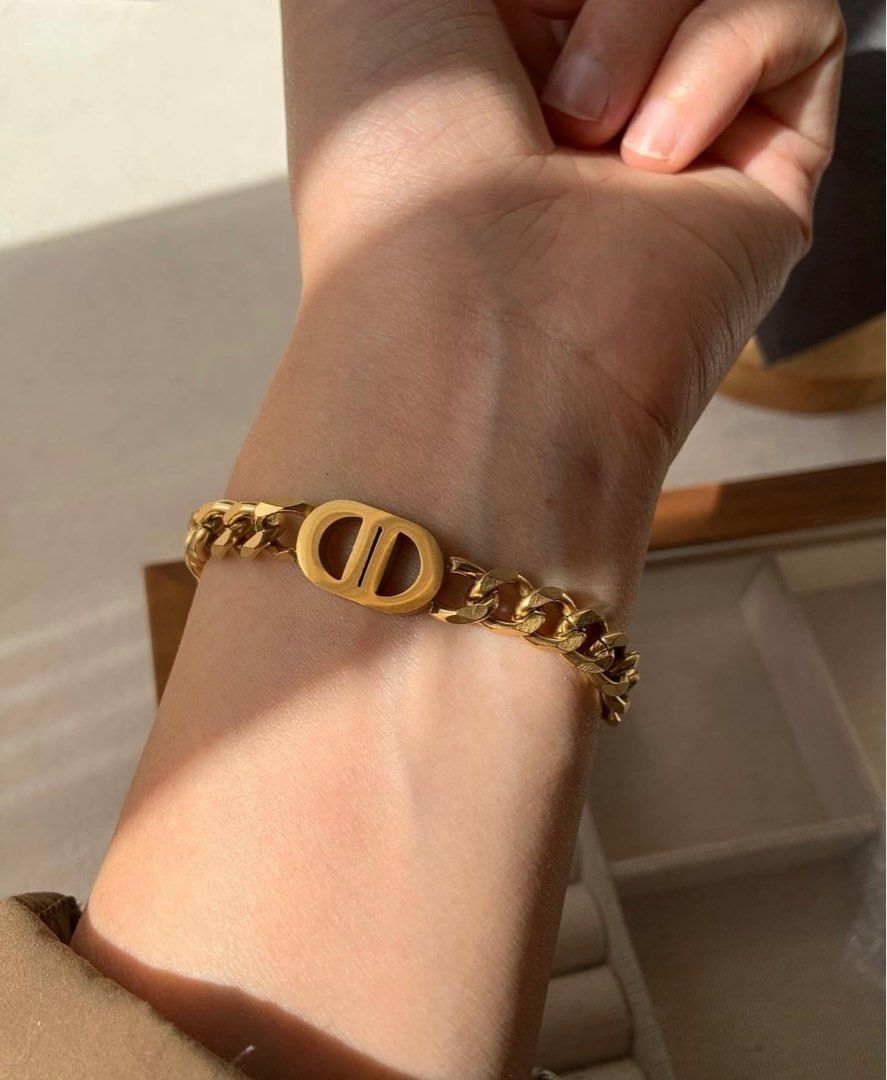 Chloe Link Chain Bracelet Necklace Luxury Accessories on Carousell