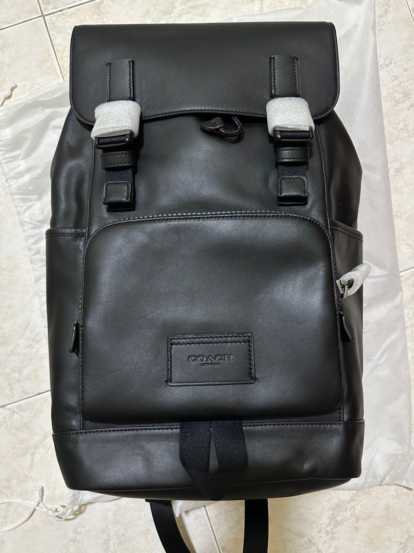 COACH Men LEATHER Backpack