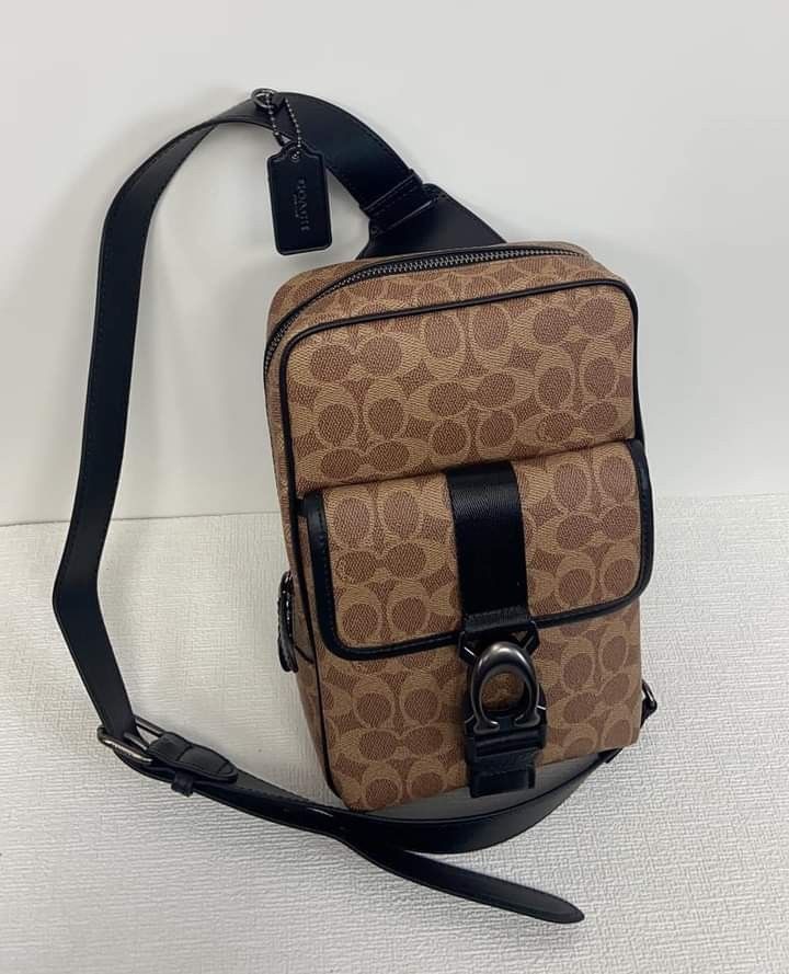 Coach Beck Pack In Signature Canvas, Men's Fashion, Bags, Backpacks on ...