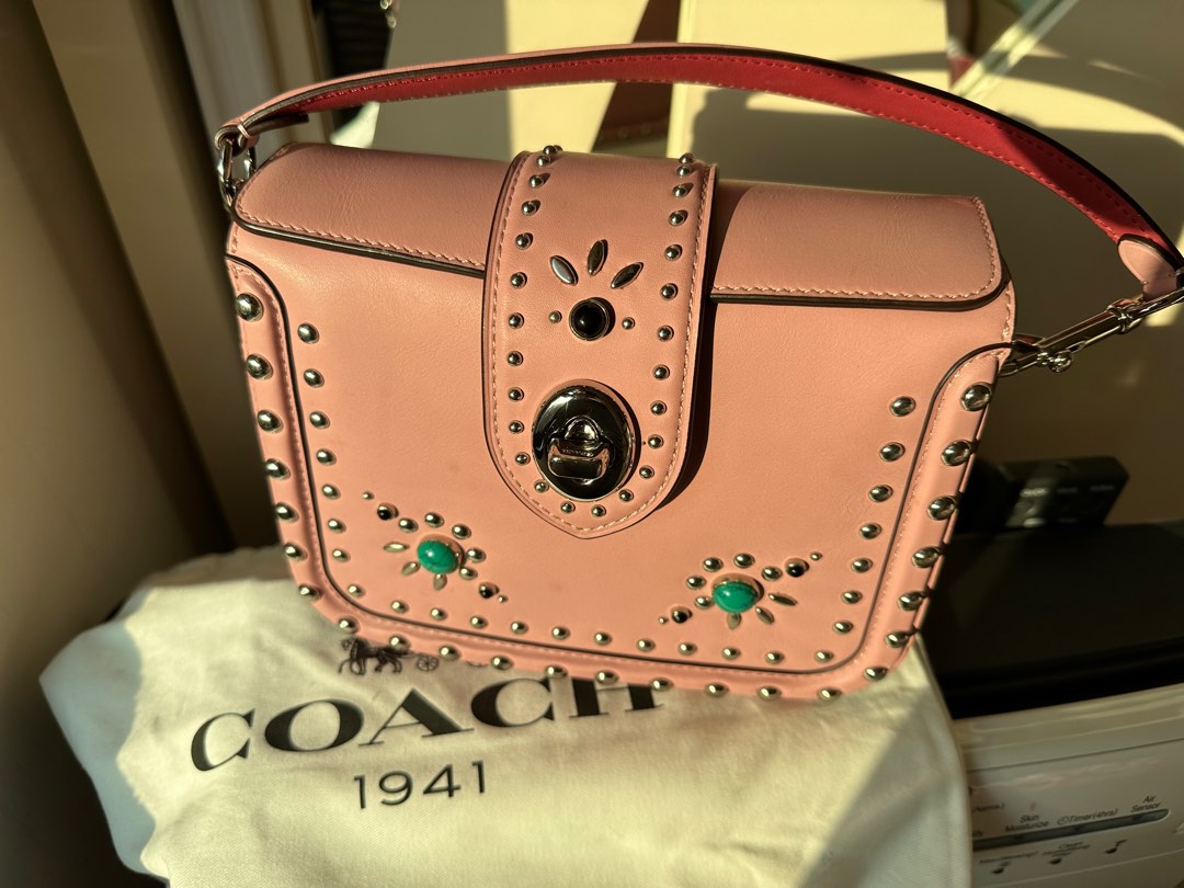 Coach Page handbag CrossBody Bag Pink Carousell
