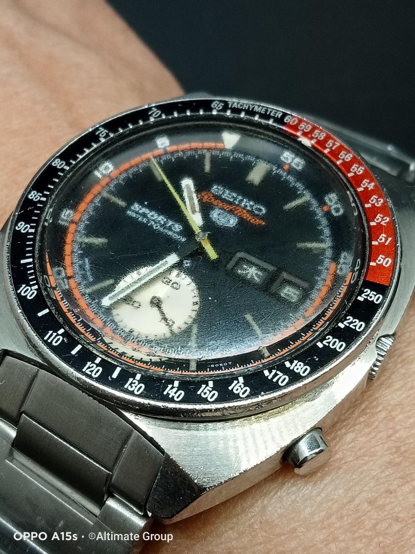 Seiko inner top rotating bezel