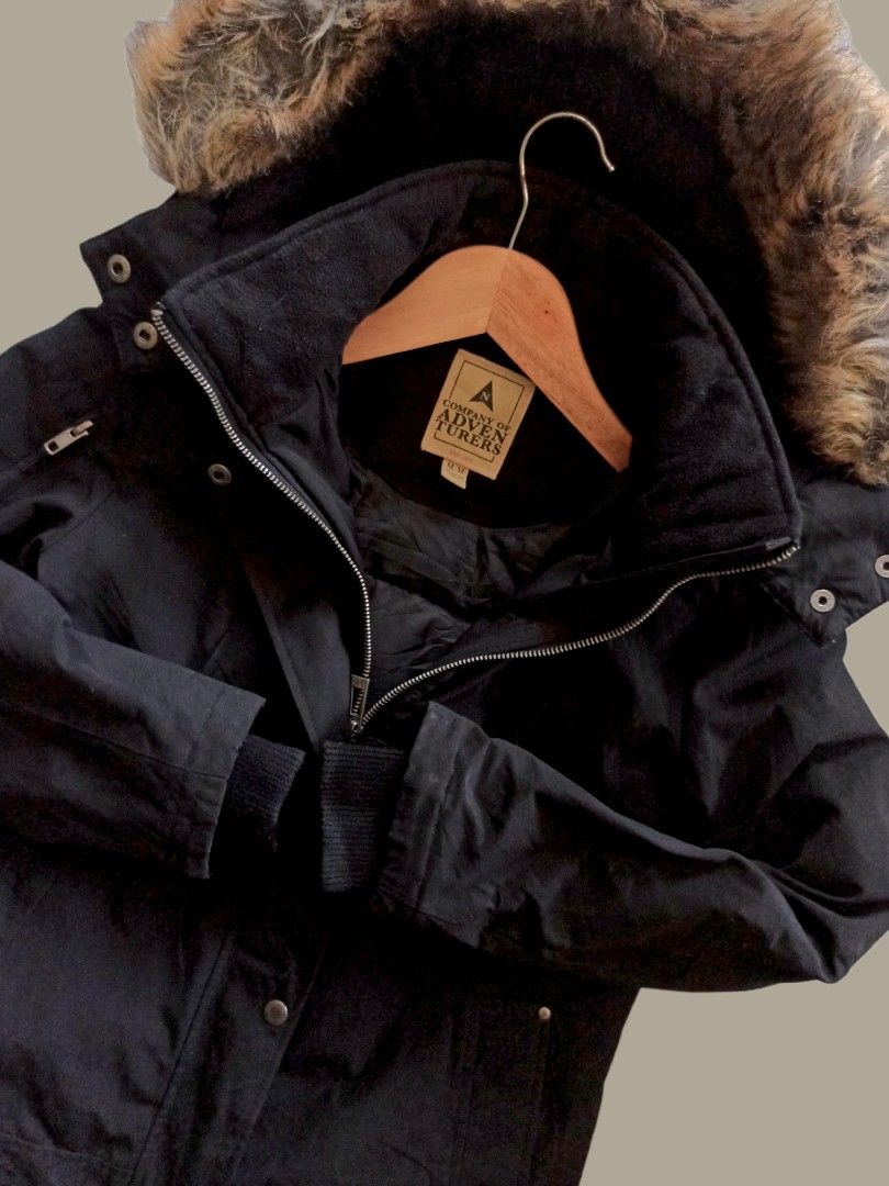 Company of adventurers fur hood down parka online