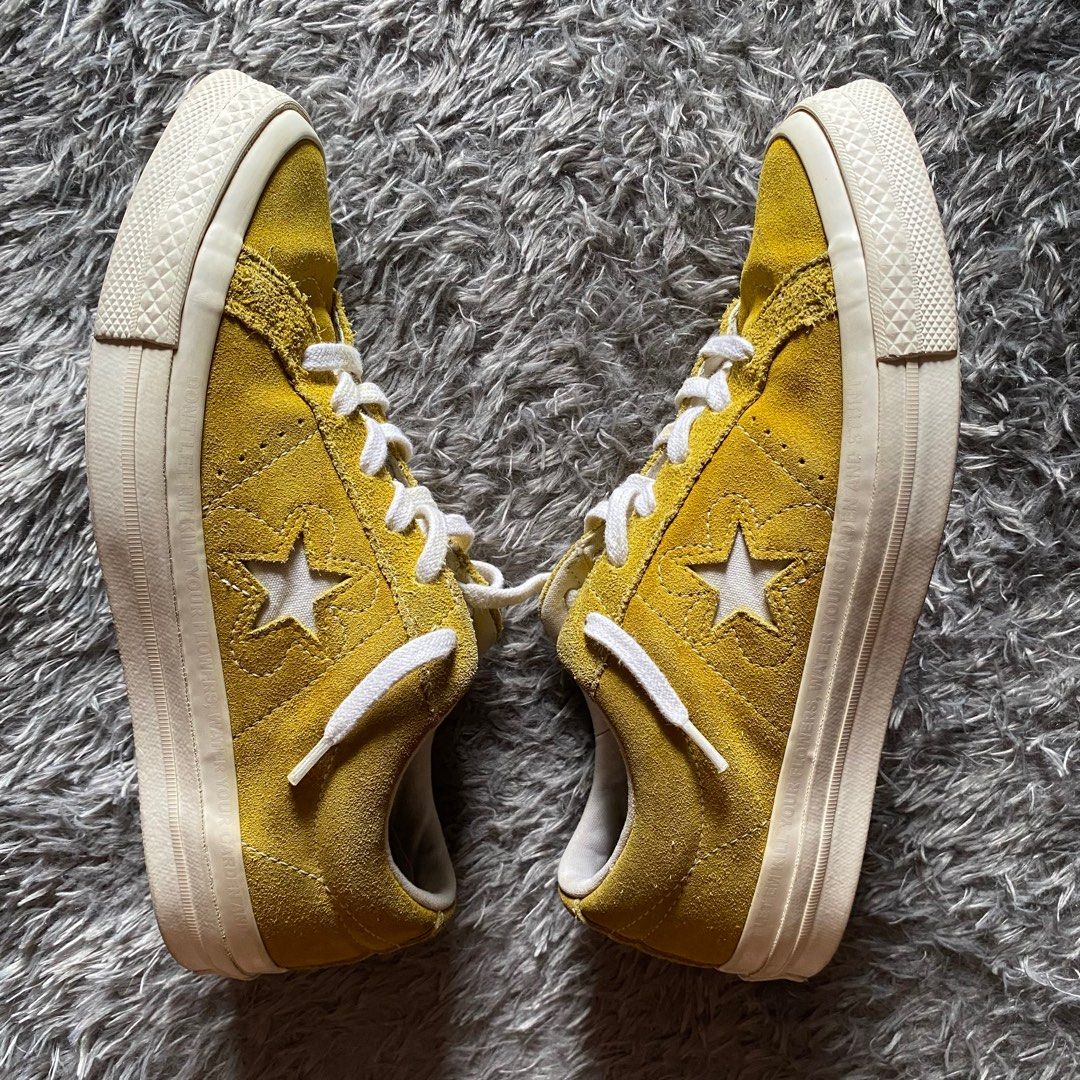Converse x golf wang one star le shop fleur sulphur shoes