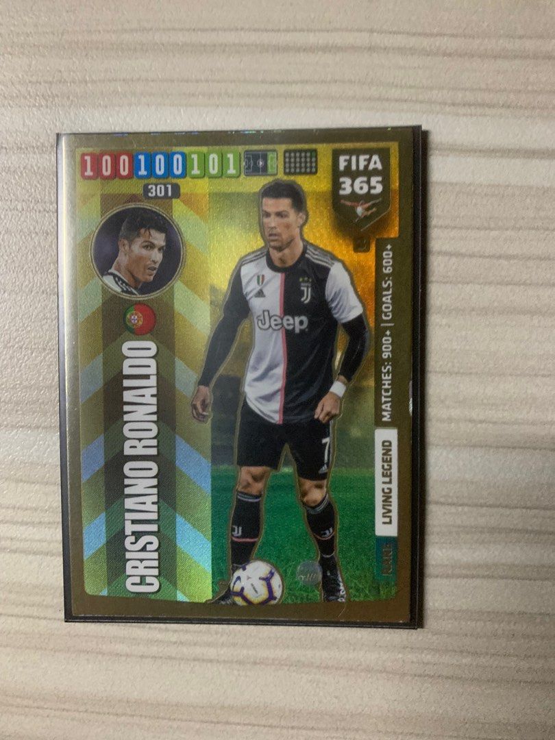 Cristiano RONALDO Juventus ADRENALYN XL Fifa 365 PANINI 2020 card 3 LEGEND  Rare