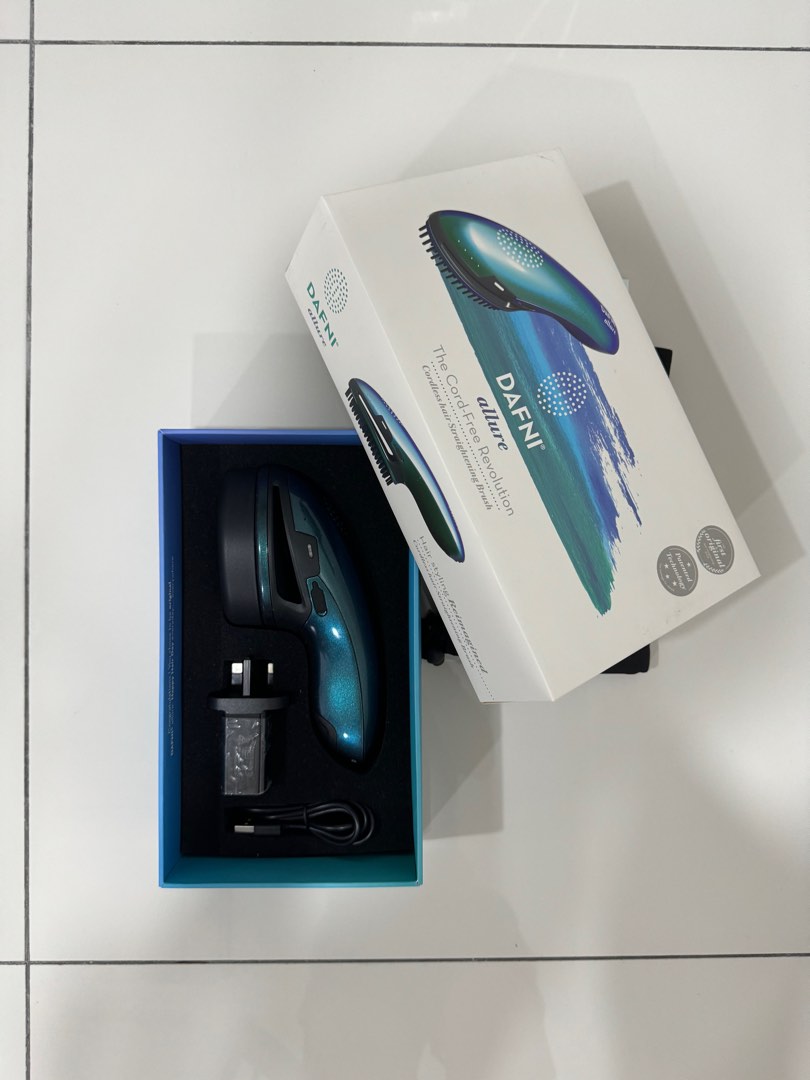 DAFNI Allure Hair Straightening Brush Beauty Personal Care