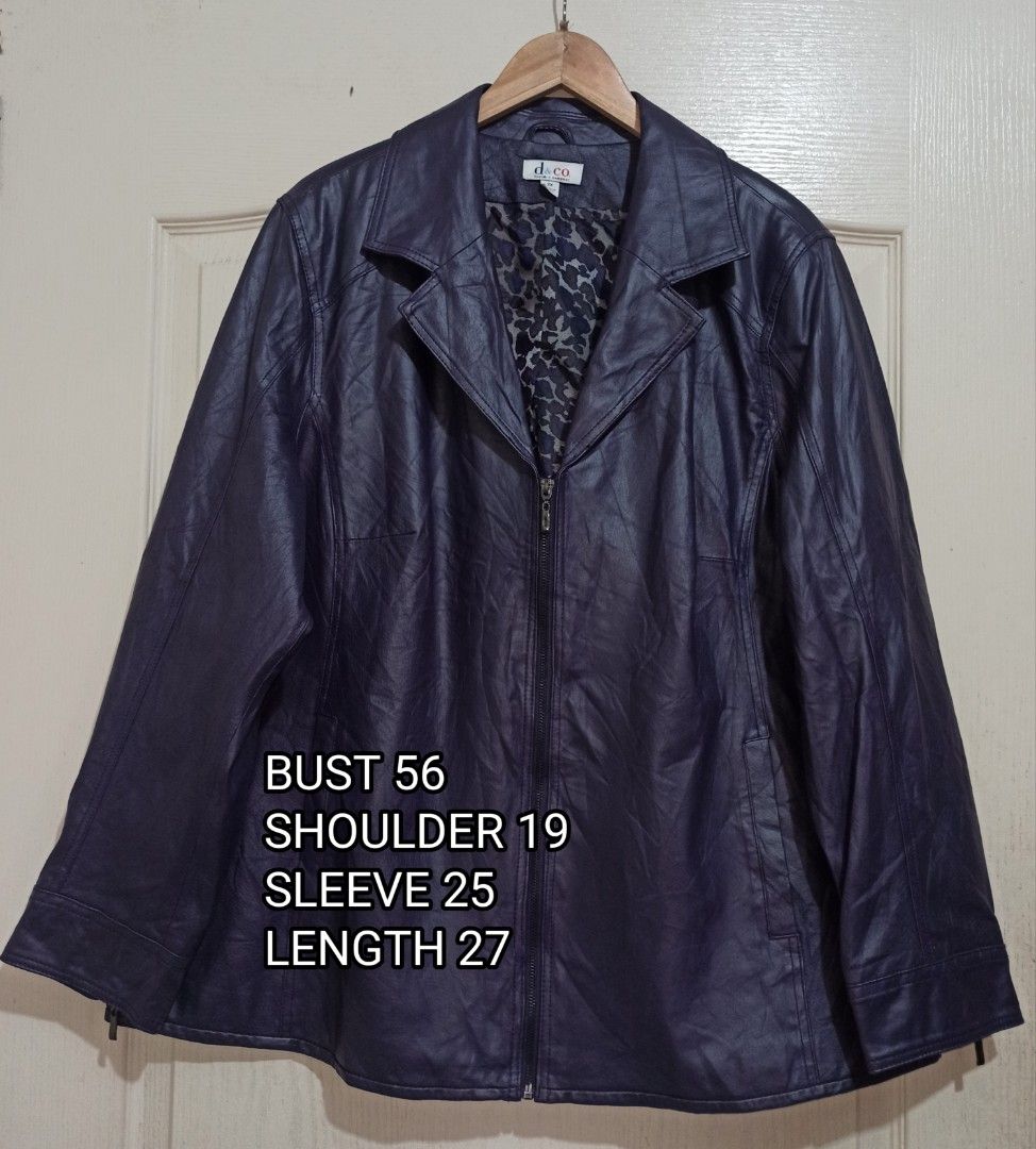 Denim and company leather jacket hotsell
