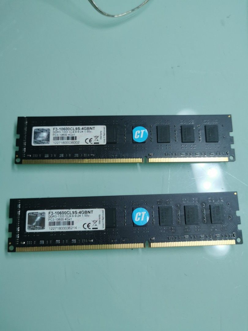 DDR3 RAM 1333 Computers Tech Parts Accessories Computer