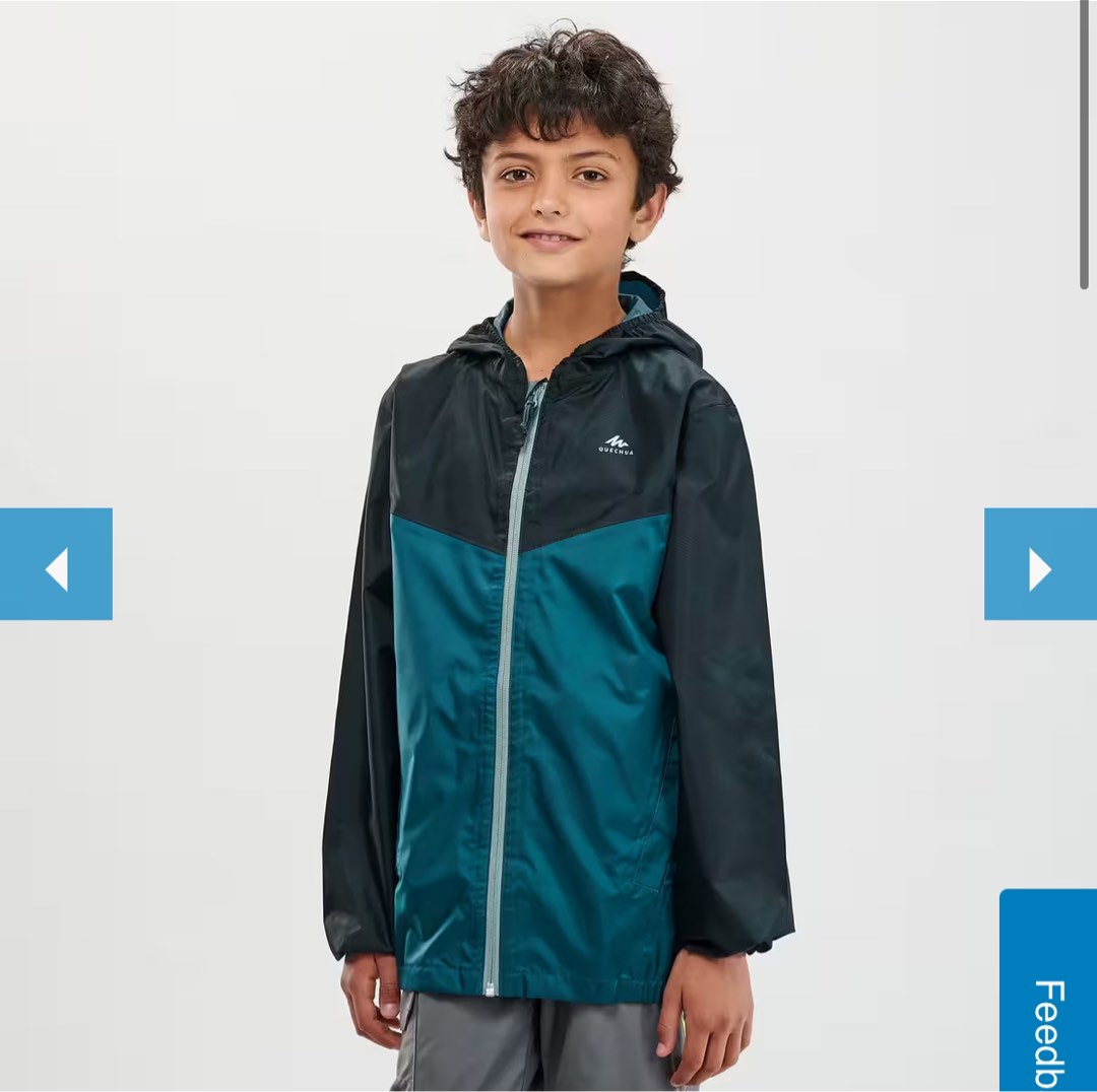 Decathlon Mountain Hiking Waterproof Jacket Quechua MH150