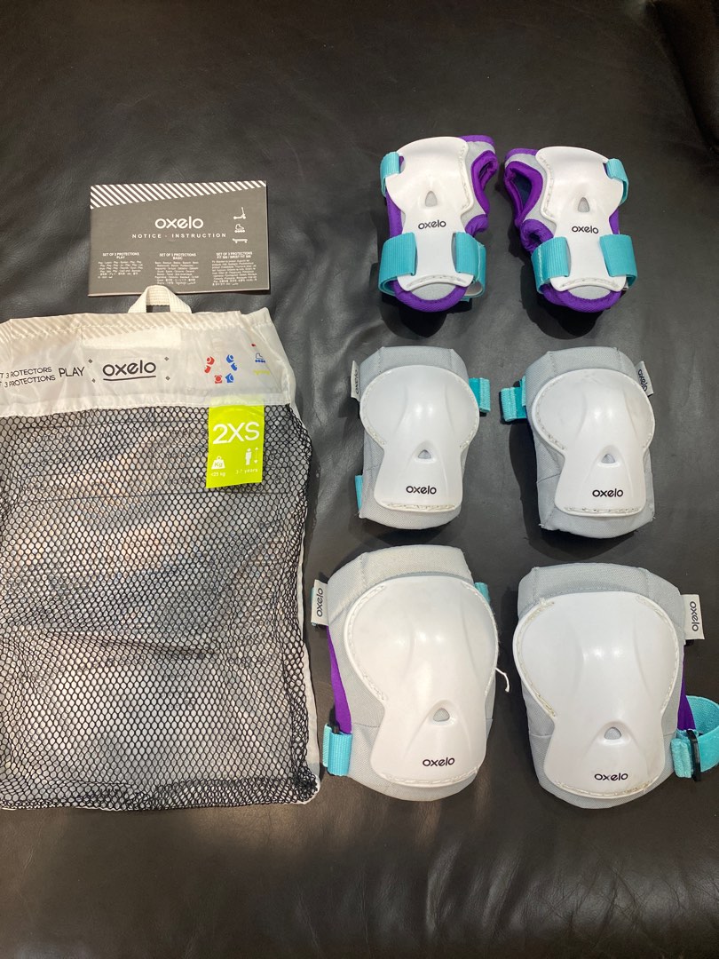 Decathlon Oxelo Kid’s Protectors 2XS, Sports Equipment, Other Sports ...