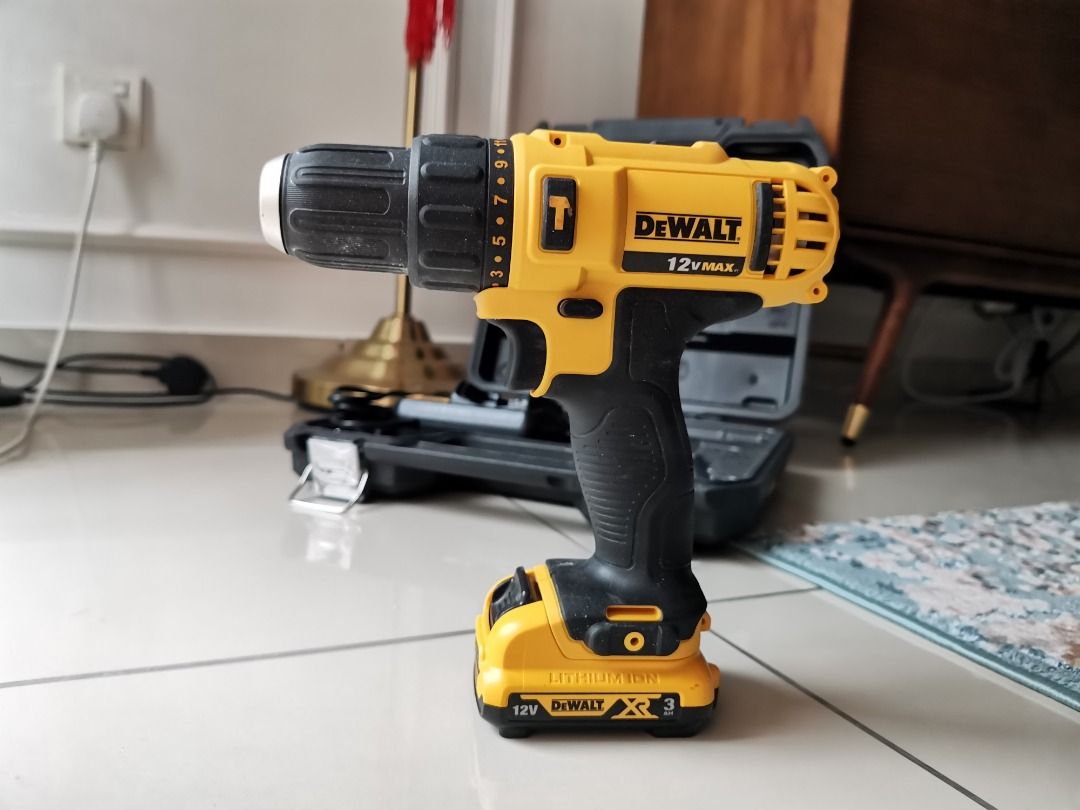 Dewalt DCD716C2K 12V Hammer Drill Driver Furniture Home Living