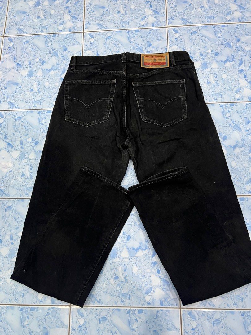 Diesel jeans Super black made in Italy Levis Samurai jeans Iron