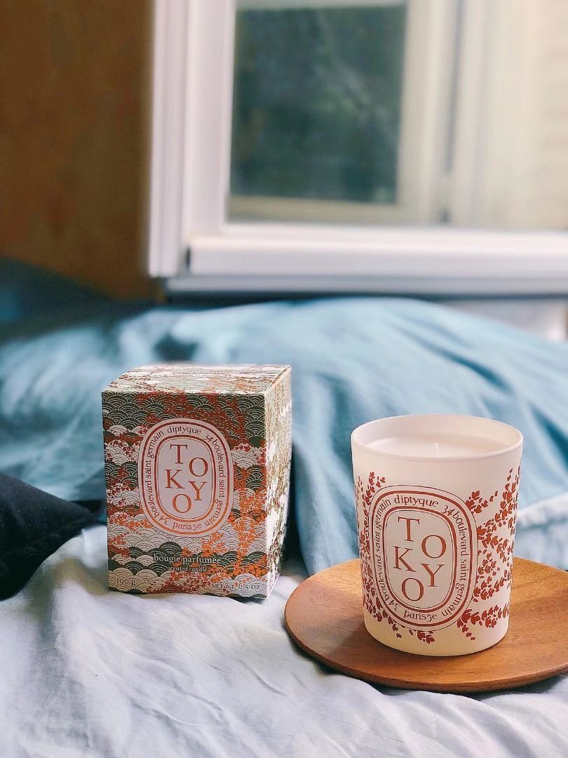 DIPTYQUE 城市限定版candle香薰蠟燭TOKYO 東京190G, 傢俬＆家居