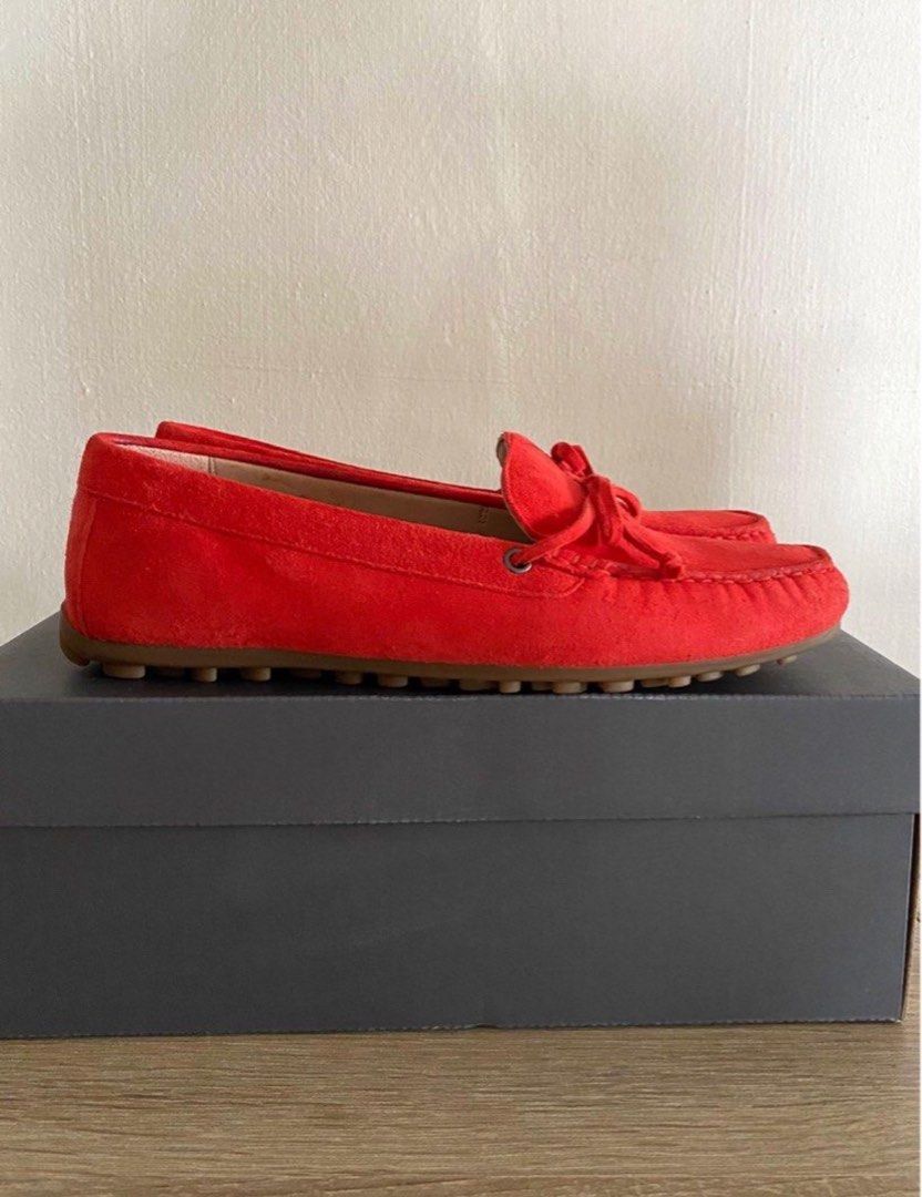 Ecco moccasin womens red new arrivals