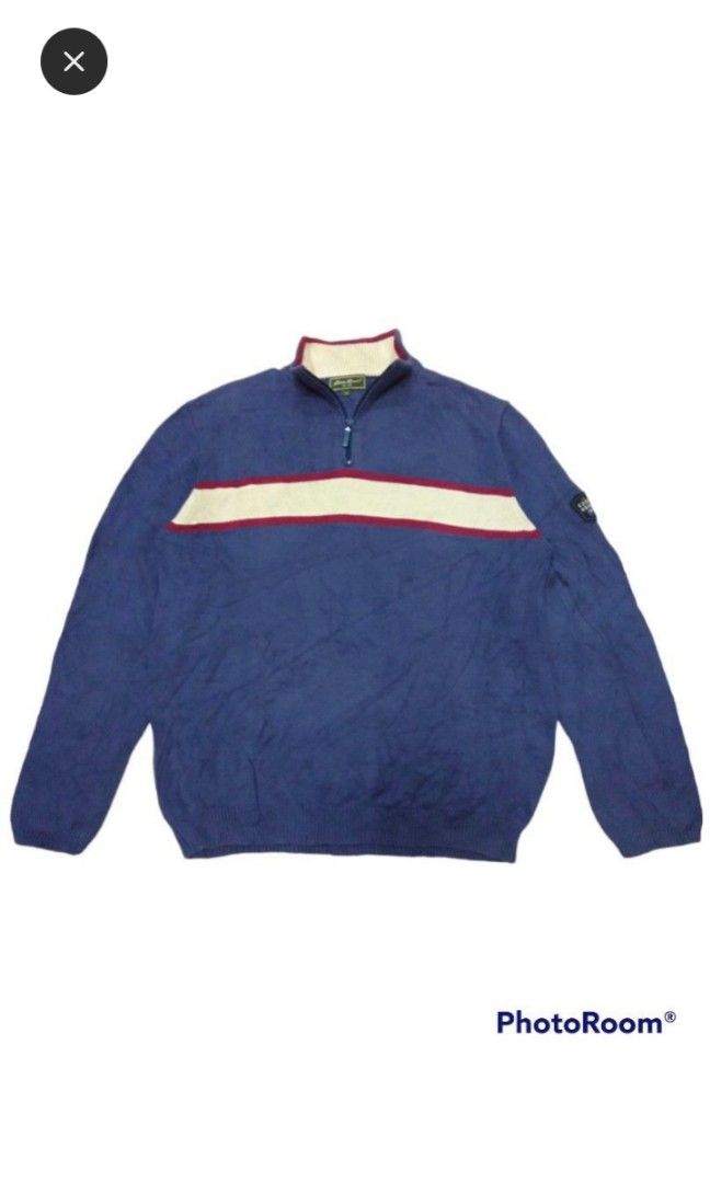 EDDIE BAUER SWEATSHIRT PULLOVER JACKET PIT 22.5X27 Men s