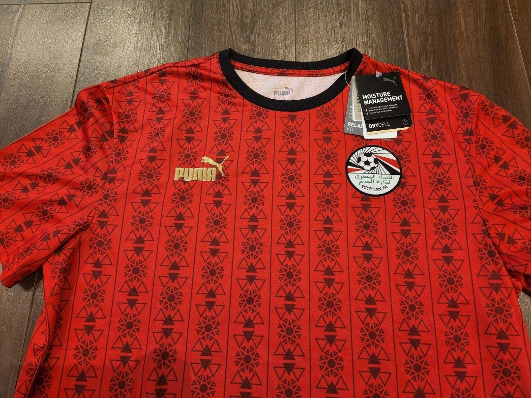 Egypt National Football Team Training Puma Jersey Size M Bnwt