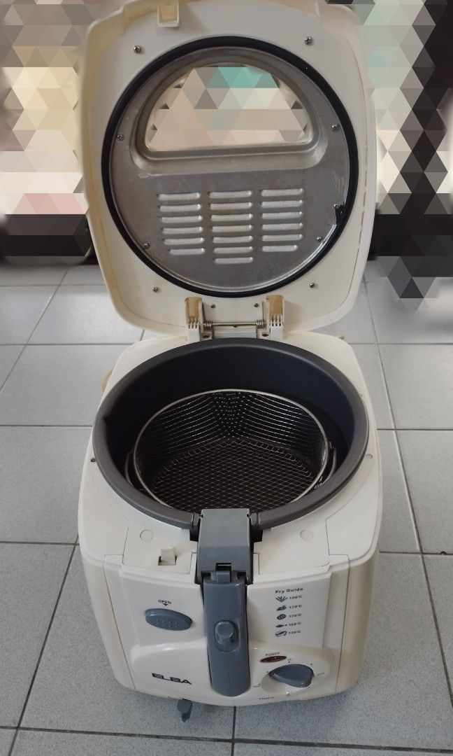 Elba Deep Fryer, TV & Home Appliances, Kitchen Appliances, Fryers on