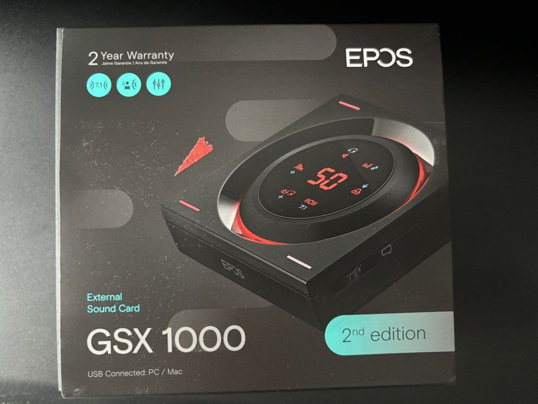 EPOS GSX 1000 2nd Edition, 電子遊戲, 遊戲機配件, 遊戲週邊商品