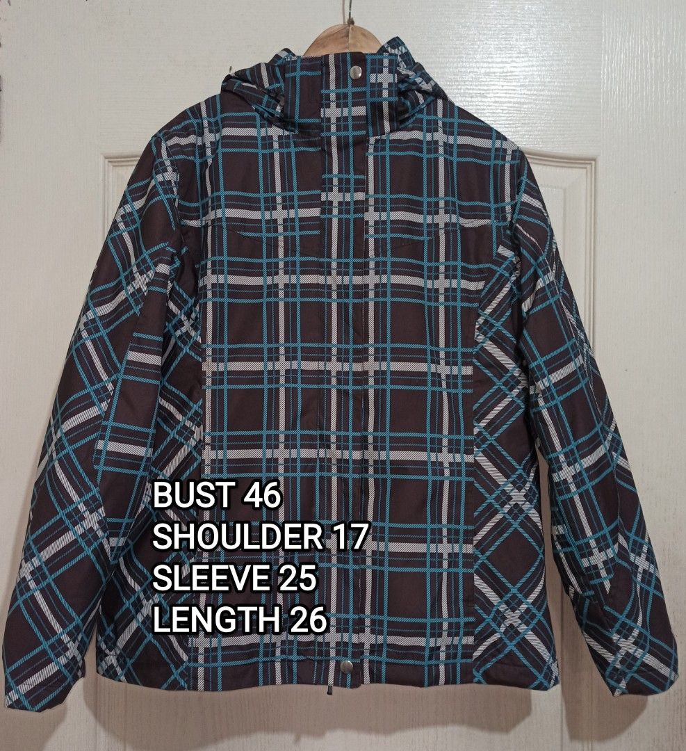 Faded glory plaid jacket store