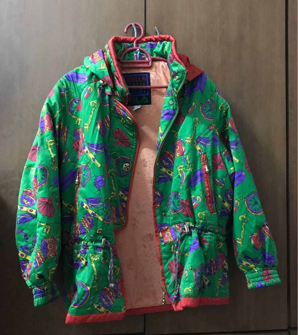 Fila sales green jacket
