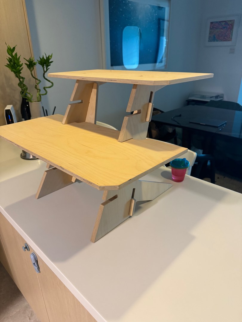 Flat pack standing desk on sale