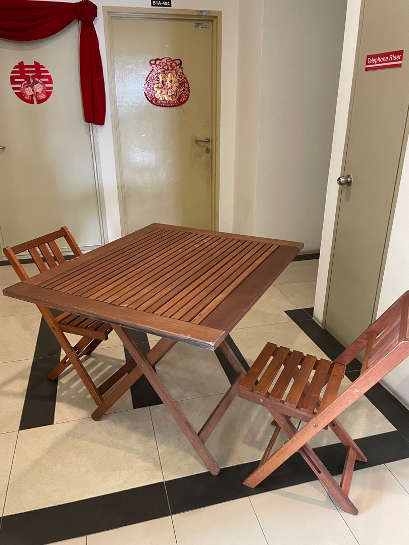 Folding table and stool set outlet