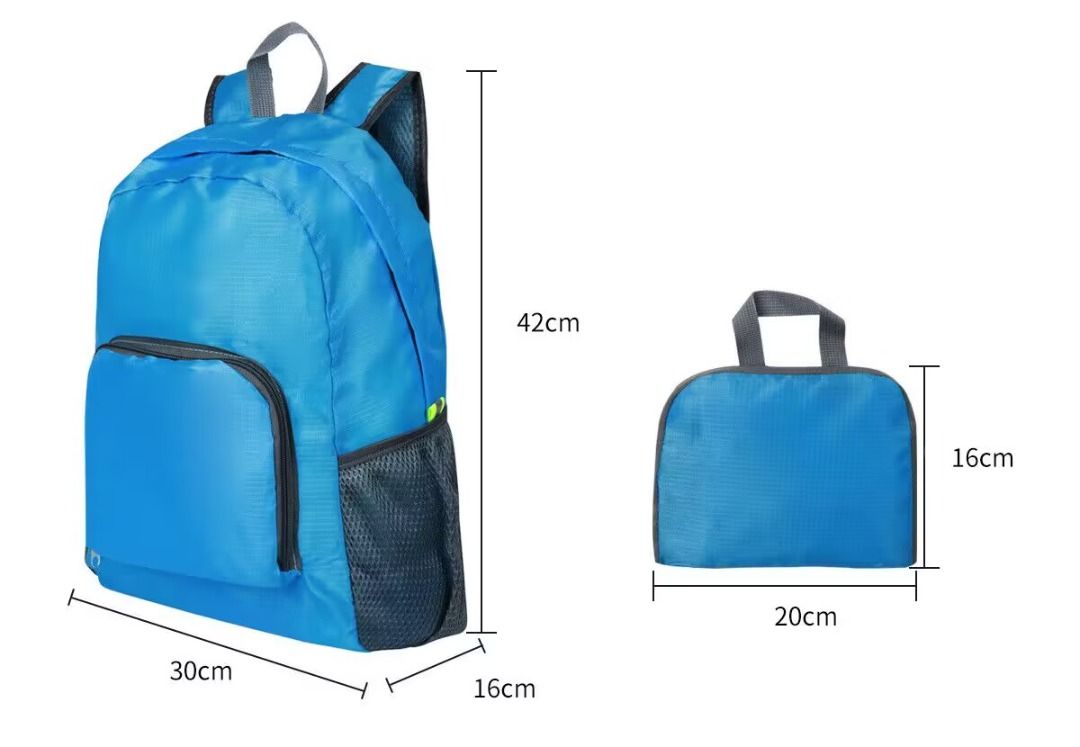 Foldable Travel Backpack Waterproof Nylon Sport Backpack
