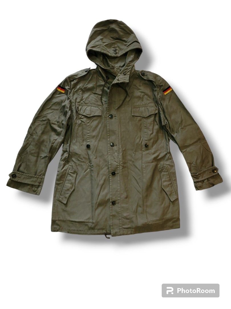 FOR SALE TRUE VINTAGE GERMAN ARMY PARKA HOODIE JACKET Size